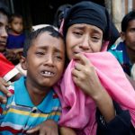 مئات من الطلبة الجامعيين في بنغلاديش يحتجون على قتل الروهنغيا