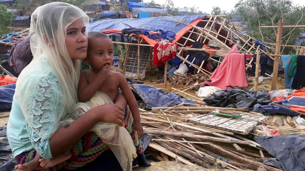 إعصار مايو 2017 في مخيمات بنغلاديش