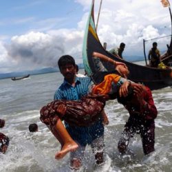 مصرع 9 من مسلمي أراكان غرقًا على حدود ميانمار وبنغلاديش