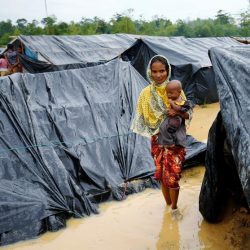 الوحل والمأوى يفاقمان أزمة الروهنغيا في بنغلاديش