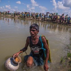 سلطات ميانمار تجبر الأهالي المتبقين من الروهنغيا على تبرئة الجيش من جرائم الحرق والإبادة