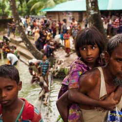 صور من مأساة الروهنغيا في مخيمات بنغلاديش | أكتوبر 2017م