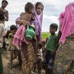 أطفال الروهنغيا يعانون سوء التغذية في بنغلادش