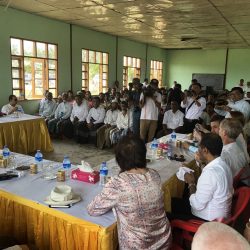 قوات مكافحة الشغب في ميانمار تعتقل بعض منظمي احتجاج شمال البلاد