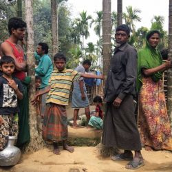 رصاصات الجيش الميانماري تلاحق الروهنغيا إلى بنغلادش وتصيب طفلا