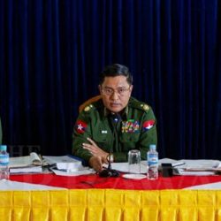 زعيمة ميانمار تلقي كلمة في مؤتمر نزع السلاح في جنيف