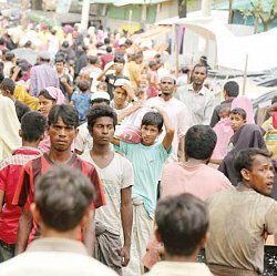 شرطة بنغلادش تعتقل 45 شخصا من الروهنغيا