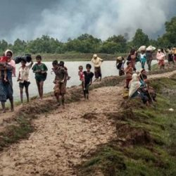 عشرات من أيتام الروهنغيا يطالبون بحقوقهم وإنصافهم من ميانمار