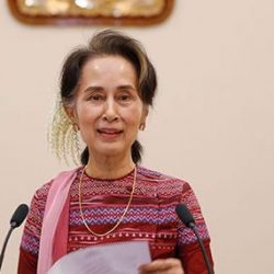 زعيمة ميانمار تشكر أنصارها على وقوفهم معها خلال قضية لاهاي