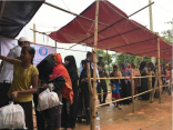 (الهلال الأحمر الكويتي) تقدم مساعدات إنسانية للاجئي الروهنغيا في بنغلادش
