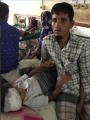 أطفال ومراهقون بين جرحى الروهنغيا بمستشفى مكتظ في بنغلاديش