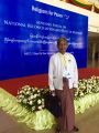 ناشط روهنغي يؤكد على حقوق الروهنغيا في منتدى للسلام في ميانمار