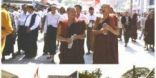 مظاهرات بوذية في أكياب تطالب برحيل المنظمات الإغاثية والحقوقية