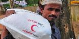 الهلال الأحمر التركى يساعد مسلمى أراكان