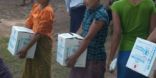 برنامج الأغذية العالمي يبدأ توزيع المساعدات الغذائية على النازحين في ميانمار