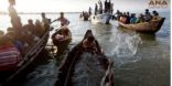 غرق قارب يقل  100  من مسلمي الروهينغا
