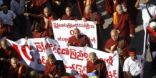 مظاهرة في ميانمار ضد وفد إسلامي