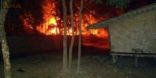 عاجل … جماعات بوذية تحرق منازل للمسلمين في قرية " كيلادونغ "