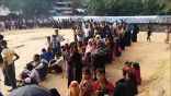 حملة تطعيم ضد الحصبة الألمانية في مخيمات الروهنغيا في بنغلادش