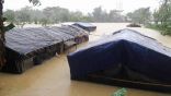 الأمطار تطمر أكواخ مئات من اللاجئين الروهنغيا في بنغلاديش