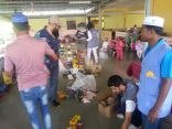 الكويت تواصل تقديم مساعداتها للروهنجيا في مدينة تايبنغ الماليزية