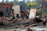 الأقمار الصناعية تظهر عمليات إحراق منازل الروهنغيا في أراكان