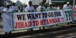 مظاهرة بإندونيسيا احتجاجا على قمع الروهينغا