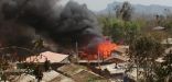 حريق في مخيمات الروهنغيا ببنغلادش يدمر 30 مأوى
