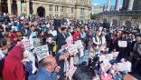 مظاهرة احتجاجية في برمنغهام ضد الانتهاكات الإنسانية بحق الروهنجيا