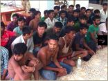 تايلند تعتقل مهاجرين على حدودها يعتقد أنهم روهنجيون