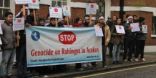 مظاهرة في المملكة المتحدة تنادي بوقف العنف ضد الروهنجيا