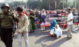 مظاهرة تضامنية مع مسلمي الروهنغيا في جاكرتا