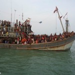 البحرية الماليزية تقرر إبعاد قوارب مهاجري مسلمي ميانمار